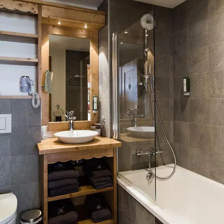 Familial La Griotte Avec Piscine Chalet Praz-sur-Arly